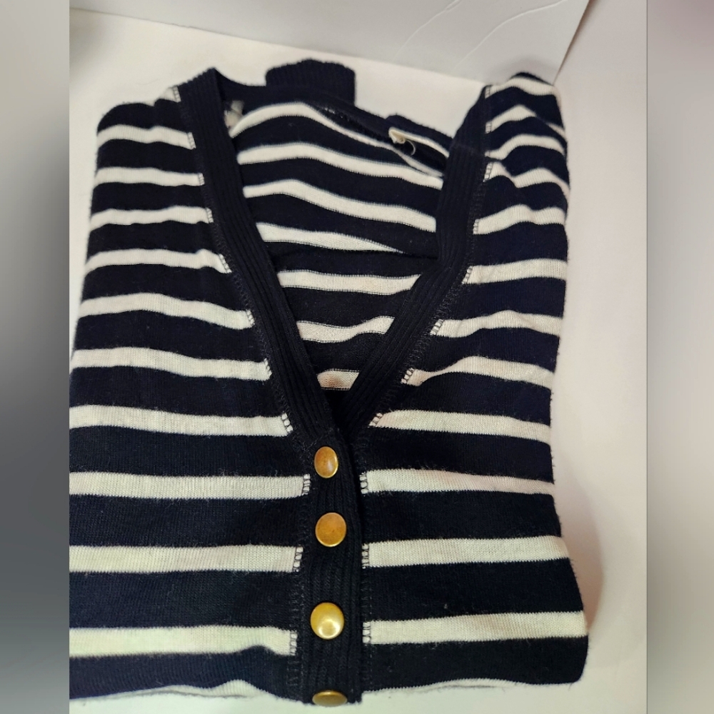 Zenana Striped Cardigan